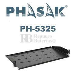 Bandeja fija frontal Rack 268 mm | Phasak PHO-5325